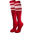 thumbnail image 1 of HSHDLDF Premium Striped Adult Knee High Tall Athletic Skater Tube Socks, 1 of 1