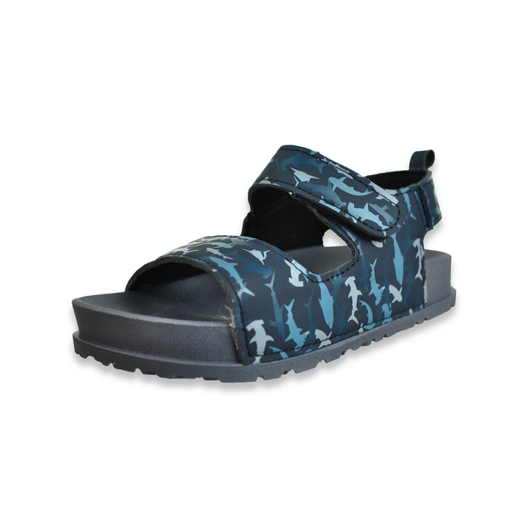 Boys shark sandals best sale