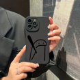 thumbnail image 5 of Funda de silicona con dibujos animados de Matchman para IPhone, carcasa bonita para IPhone 16, 15, 14, 13 Pro Max, 12 Mini, 11 pro, XS, XR, X, 7, 8 Plus, SE 2020, 5 of 5