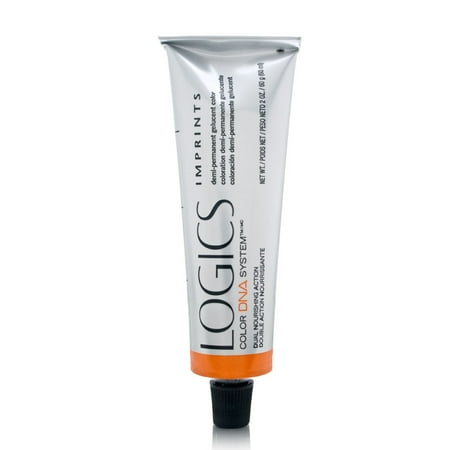 Matrix Logics Dna Systems Matrix Logics Color DNA System Dual Nourishing Action Imprints Demi-Permanent Gelucent Color 8RO Full/Sature Light Blonde Red Orange ()