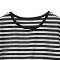 thumbnail image 4 of Warop Women's Sleeveless Round Neck Casual Top, Fashion Striped Modal Fabric, Breathable and Comfortable for Spring Summer and Daily Wear, 4 of 8