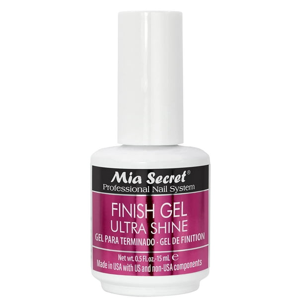Gel de acabado UV Mia Secret de 15 ml para uñas acrílicas