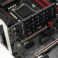 thumbnail image 3 of Carte NVME Double Face 4 Disques PCIeX16 vers M.2 M-Key NVMEx4SSD 2U Adaptateur d'Extension Serveur Carte Séparée, 3 of 6