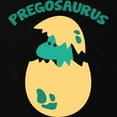 thumbnail image 2 of CafePress - Pregosaurus Maternity T Shirt - Maternity Dark T-Shirt, 2 of 3