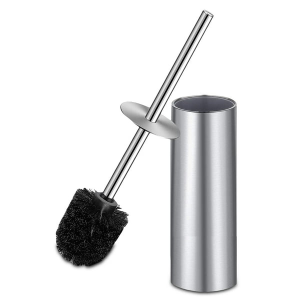 Mirrored toilet 2024 brush holder