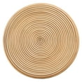 thumbnail image 6 of Tavi Hourglass Natural Rattan Round Side Table in Natural, 6 of 7