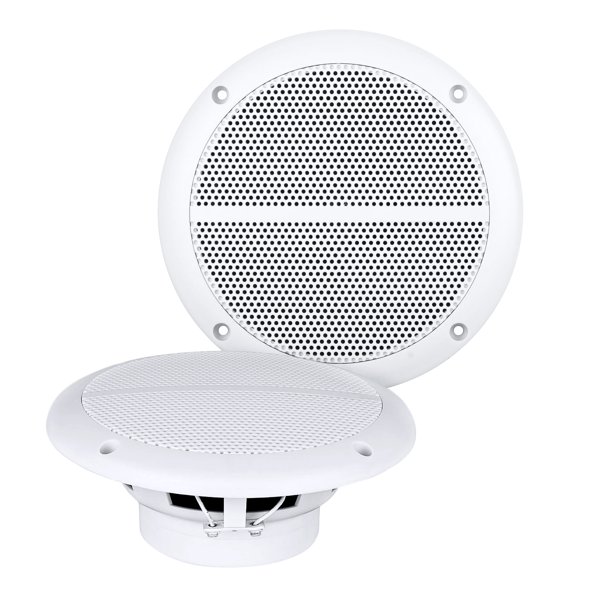 Enrock Marine EM602W Dual 6.5 Inch Weather Resistant Marine Speakers 60