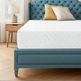 thumbnail image 2 of 8in Memory Foam Mattress in a Box, Medium Firm Queen Mattress with Gel Cooling, Queen Size Mattress for Pressure Relief, Breathable, Cooler Sleep, 2 of 8