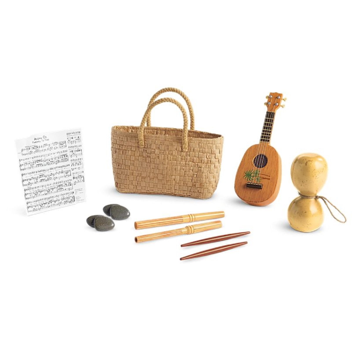 American Girl Doll Accessories Nanea's Hula Implements for 18" Dolls (Doll Not Included)