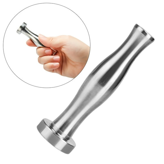 Raindrops 3.5 Inch Heavy Duty Stainless Steel Espresso Coffee Tamper Tool for Home and Office Brewing