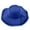 Blue, variant on Hauaitttt British Retro Woolen Dome Autumn and Winter Large Brimmed Sun Hat Overhead Visor Mens Outdoors Hats Womens Floppy Hat with Bow Floppy Visor Hat Women Ocean Ponytail Hat Animal Visor Boys