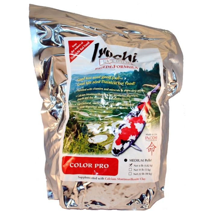 Dainichi Inochi Premium Pro Fish Food 22 lbs Medium Pellet 