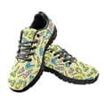 thumbnail image 2 of Psesaysky Yellow Printed Running Shoes for Women for Barbers Lightweight Breathable Walking Sneakers Anti-Slip Durable Tennis Shoes for Women, 2 of 8