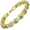 Peridot | AUG, variant on 14K Gold Plated Tennis Bracelet, Women's - Colored Birthstone, 6mm Round Cubic Zirconia Gemstone, 7-inch, Hypoallergenic Material, Comes with Gift Box, Perfect Anniversary/Birthday Gift.