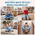 thumbnail image 2 of Spinning Chair for Autistic Kids, Glow-in-the-Dark Elephant Sensory Swivel Seat, Balance Training Sit and Spin Toy for ADHD, Gift for Boys Ages 3+, 2 of 7