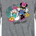 thumbnail image 3 of Mickey & Friends - Minnie and Daisy Tropicool Design - Toddler And Youth Long Sleeve Graphic T-Shirt, 3 of 5