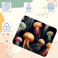 thumbnail image 3 of Jellyfish Gaming Mouse Pad, Desk Mat, 8.3x9.8 Inch, Non-Slip Rubber Bottom, Printed, Suitable for Office and Gaming, 3 of 6