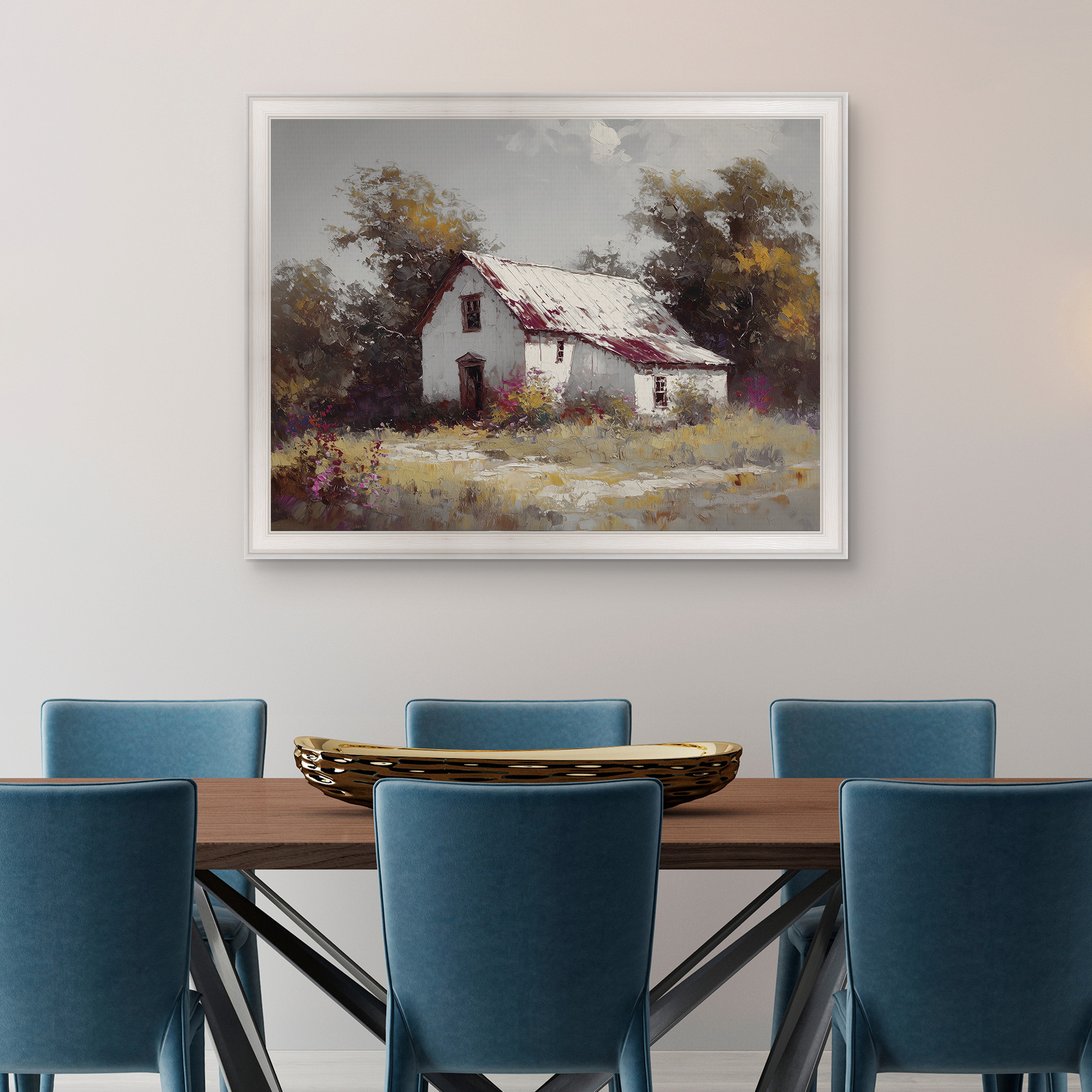 A Slice of Country Framed Canvas