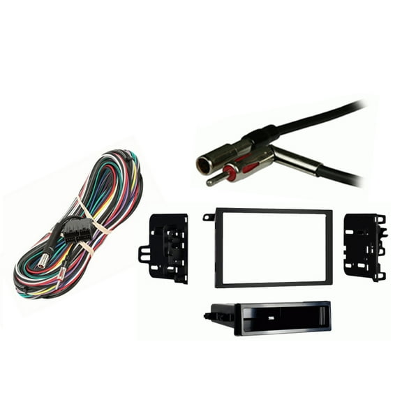 Fits Cadillac Brougham 1990-1992 Double DIN Harness Radio Install Dash Kit