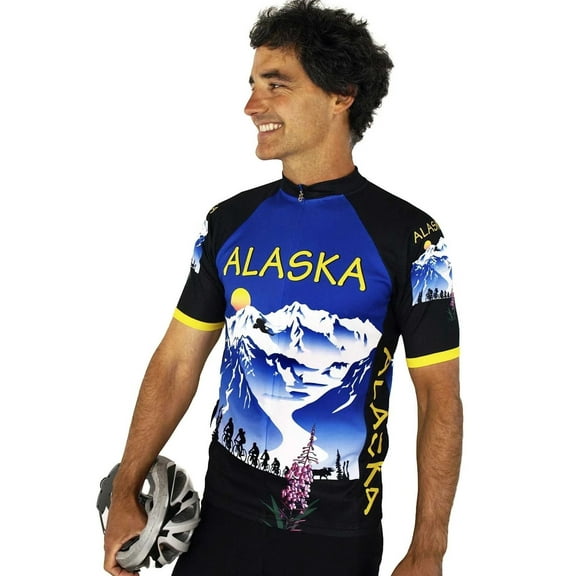 Free Spirit Bike Jerseys Alaska Majestic Cycling Jersey