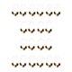 thumbnail image 2 of Sonducket 1 par de pendientes en forma de U con estampado de leopardo, aro geométrico para la oreja, adornos de joyería de acrílico de moda Type1 NO1, 2 of 6