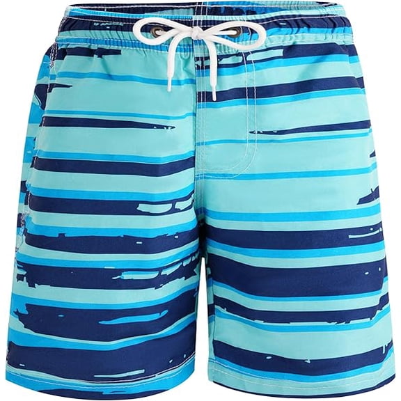 GENTABY Boys Swim Trunks Toddler Board Shorts Boys Swim Shorts for Toddler Kids Boy 3-14 Years