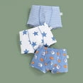 thumbnail image 2 of TAIAOJING Toddler Kids Boys Underwear Cute Printing Print Underpanties Briefs Trunks 3-Pack Relaxed Fit Baby Child Underwear 100, 2 of 7