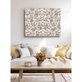 thumbnail image 4 of Farmhouse Brown Wall Art for Living Room,Canvas Picture Wall Decor for Bathroom Bedroom,Vintage Flower Leaf Botanical Plant Painting Artwork for Office Kitchen Hallway Dining Room Home Decor 20"x24", 4 of 8