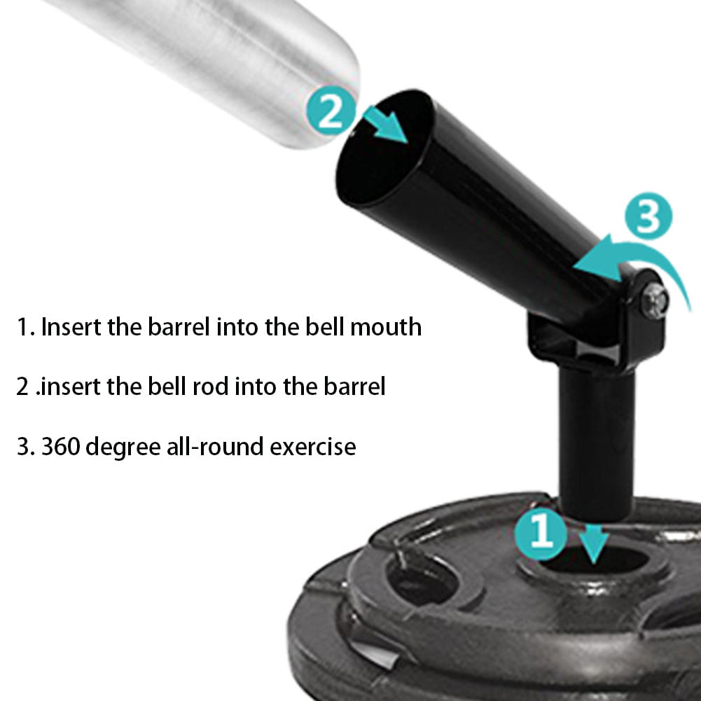 Details about   T Bar Row Plate Gym Equipment 360 Degree Rotation Post Insert Barbell Steel 
