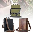 thumbnail image 1 of Writers Messenger Wood Box Artist And Brush Storage With Locking Clasp Vintage Wooden Handmade A5 Briefcase Gift, 1 of 4