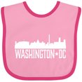thumbnail image 3 of Inktastic Washington Dc Skyline Cities Boys or Girls Baby Bib, 3 of 4