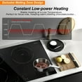 thumbnail image 3 of GIONIEN 30 Inch Electric Cooktop, 4 Burner Built-in Ceramic Glass Stove, Touch Control, 9 Power Levels, Child Lock, Timer, Overheat Protection, 220~240V Drop-in Electric Stove Top, 3 of 10