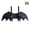 B, variant on Pet Cat Bat Wings for Halloween Party Decoration, Dog Cosplay Bat Costume,Puppy an d Cat Dress Up Accessories