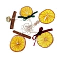 thumbnail image 3 of Handmade Orange Slice Christmas Decorations Set Featuring Natural Rope Hanger for Festive Tree Holiday Farmhouse Interior Display, 3 of 5