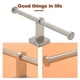 thumbnail image 4 of Stainless Steel Toilet Roll Holder Double Ring Toilet Paper Holder Wall Mounted Bathroom Toilet Pape, 4 of 5