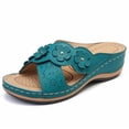thumbnail image 5 of Sandalias florales informales a la moda para mujer, zapatos de cuña, pantuflas para exteriores Wmkox8yii ytu7934, 5 of 5