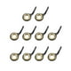 thumbnail image 2 of Juego de 10 anillos guía para caña de pescar, para pesca en barco. Oro 8, 2 of 9
