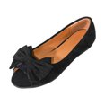 thumbnail image 3 of Women Casual Shoes Bow Decor Slip On Ballet Shoes Soft Sole Elegant Footwear For Work Travel And Daily Occasions ,Us Size:6, 3 of 9