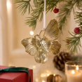 thumbnail image 3 of Gold Butterfly Hanging Ornament, Christmas Tree Decoration for Holiday Home Decor, Seasonal Party Display and Festive Decorating, 3 of 6