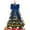 Blue, variant on BouPower 18 in Christmas Tree Topper Satin Bows and 24 Short Ribbon Bows, Extra Large Tree Topper Ornament Bow, Giant Red Christmas Trees Bow for Indoor Outdoor Holiday Party Decor