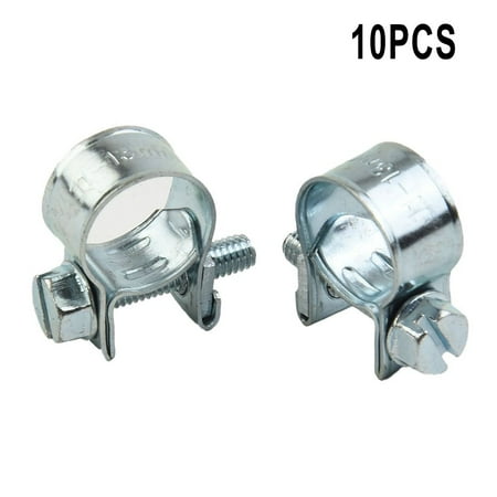 

Fule 10 X Hose Jubilee HOSE Clip Clamp Fuel Line Diesel Petrol Pipe Clamps Clips