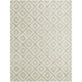 thumbnail image 3 of Unique Loom Ruth Trellis Shag Rug ,Rectangle,9' 0" x 12' 0" Beige Modern Trellis Living Room Bed Room Dining Room, 3 of 5