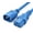 Blue, variant on IEC C14 to C21 Heavy Duty Short Power Cord Plug,Black Color-Coded Connectors IEC 320 C14 to C21(C19) Computer Power Cable Replacement,14 Gauge Power Cord, 2ft/0.6m Black