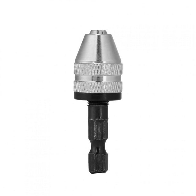 Portabrocas, vástago hexagonal de 6,5 mm Adaptador de portabrocas eléctrico Adaptador de vástago hexagonal Rendimiento lleno de energía