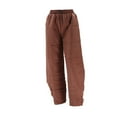thumbnail image 5 of Bigersell High Waist Denim Pant Full Length Pants Women's Versatile Thick Warm Loose Trousers In Winter Long Pants Distressed Pants for Ladies, 5 of 7