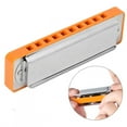 thumbnail image 4 of Dioche Harmonica de Blues, Orgue à Bec Professionnel à Plaque de Laiton, pour Enfants Musical, 4 of 8