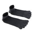 thumbnail image 2 of Calcetines de Tobillo Zulema Calcetines de Cinco Dedos Deportivos para Hombre Gris, 2 of 8