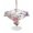 White Light Blue Light Pink, variant on Outdoor Tablecloth with Umbrella Hole for Patio/Picnic/Party/Camping, Watercolor Flowers Waterproof Table Cloth Rectangle Table Cover Washable, Spring Hummingbird Butterflly Floral Beige (60"x 120")