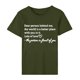 thumbnail image 4 of Fiudx Ofertas y Liquidaciones Camiseta de Manga Corta Estampada con Cuello Redondo a La Moda para Mujer, Camisetas Holgadas Informales, 4 of 6