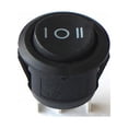 thumbnail image 4 of Youkk Stebela 5pcs Mini Round Boat Rocker Power Switches 12A/250V 2 Pin ON-Off Plastic Push Button Switch 27x22x22 mm 1Set, 4 of 6